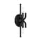 Designers Fountain Skye 6.25 in. 2-Light Matte Black Wall Sconce Light for Bathrooms D314C-2WS-MB - alternate 3